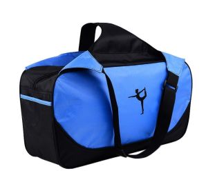 Multifunction Yoga Mat Tote Bag: Lightweight, Durable, Breathable Pouch (Color: Blue)